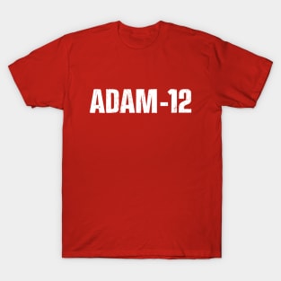 Adam 12 - 70s Cop Show Logo T-Shirt